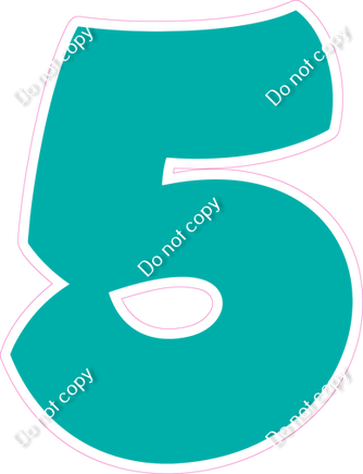 BBT 18" Individuals - Flat Teal 5