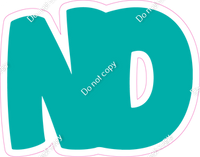 BBT 18" Individuals - Flat Teal ND