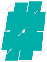 BBT 18" Individuals - Flat Teal #