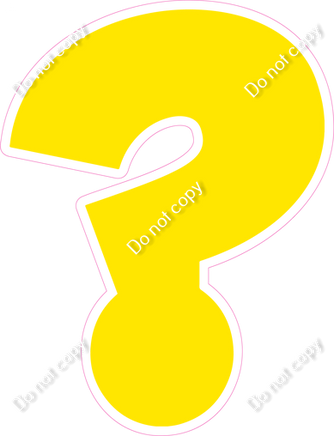 BBT 18" Individuals - Flat Yellow ?