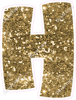 BBT 18" Individuals - Gold Sparkle H