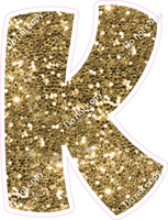 BBT 18" Individuals - Gold Sparkle K