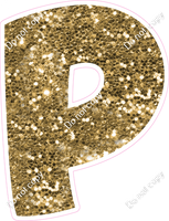 BBT 18" Individuals - Gold Sparkle P