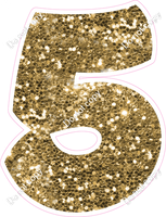 BBT 18" Individuals - Gold Sparkle 5