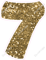 BBT 18" Individuals - Gold Sparkle 7