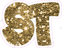 BBT 18" Individuals - Gold Sparkle ST
