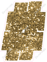 BBT 18" Individuals - Gold Sparkle #