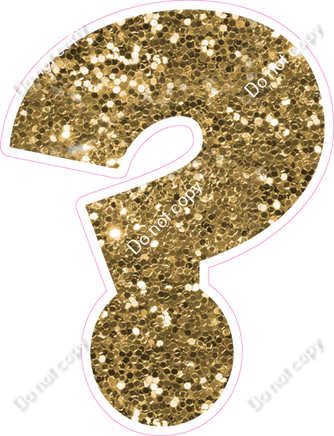 BBT 18" Individuals - Gold Sparkle ?