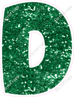 BBT 18" Individuals - Green Sparkle D