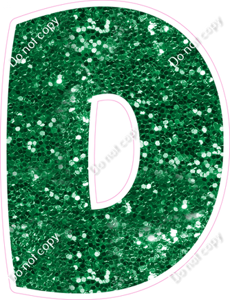 BBT 18" Individuals - Green Sparkle D