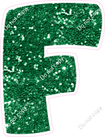 BBT 18" Individuals - Green Sparkle F