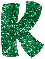 BBT 18" Individuals - Green Sparkle K