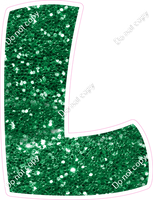 BBT 18" Individuals - Green Sparkle L