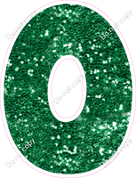 BBT 18" Individuals - Green Sparkle O