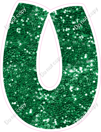 BBT 18" Individuals - Green Sparkle U