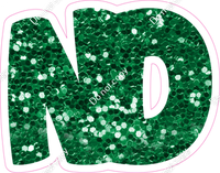 BBT 18" Individuals - Green Sparkle ND