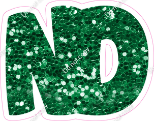 BBT 18" Individuals - Green Sparkle ND