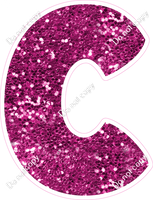 BBT 18" Individuals - Hot Pink Sparkle C