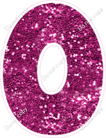 BBT 18" Individuals - Hot Pink Sparkle O