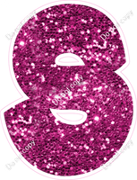 BBT 18" Individuals - Hot Pink Sparkle S