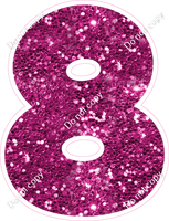 BBT 18" Individuals - Hot Pink Sparkle 8