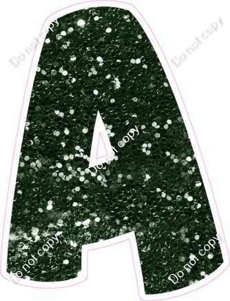 BBT 18" Individuals - Hunter Green Sparkle A