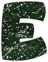 BBT 18" Individuals - Hunter Green Sparkle E