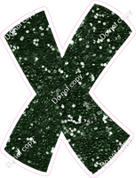 BBT 18" Individuals - Hunter Green Sparkle X