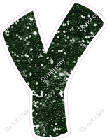 BBT 18" Individuals - Hunter Green Sparkle Y