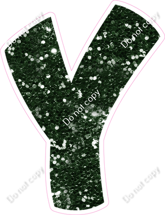 BBT 18" Individuals - Hunter Green Sparkle Y