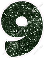 BBT 18" Individuals - Hunter Green Sparkle 9