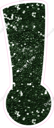 BBT 18" Individuals - Hunter Green Sparkle !