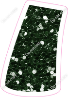 BBT 18" Individuals - Hunter Green Sparkle Apostrophe
