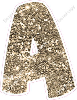 BBT 18" Individuals - Khaki Sparkle A