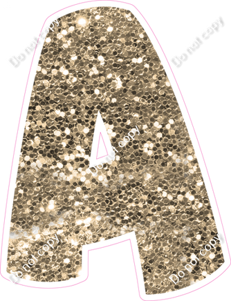 BBT 18" Individuals - Khaki Sparkle A