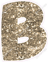 BBT 18" Individuals - Khaki Sparkle B