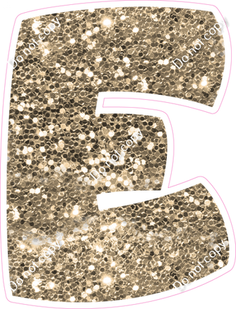 BBT 18" Individuals - Khaki Sparkle E