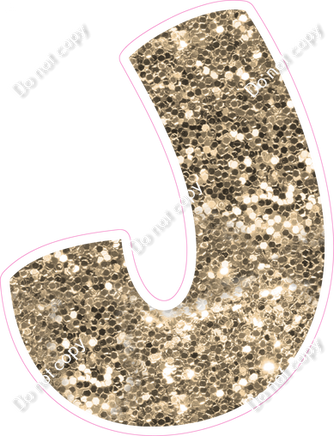 BBT 18" Individuals - Khaki Sparkle J