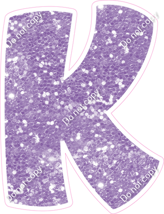 BBT 18" Individuals - Lavender Sparkle K