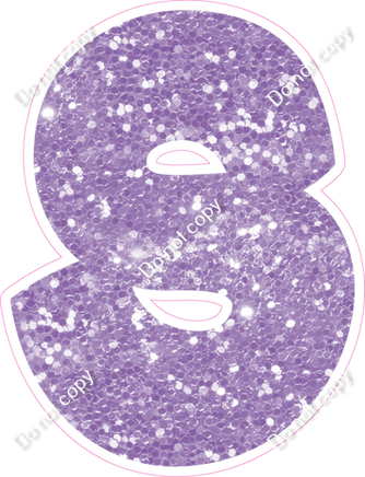 BBT 18" Individuals - Lavender Sparkle S