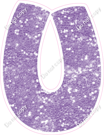 BBT 18" Individuals - Lavender Sparkle U