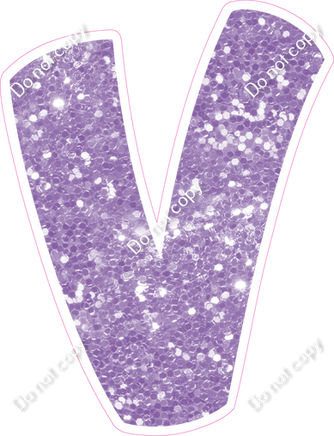 BBT 18" Individuals - Lavender Sparkle V