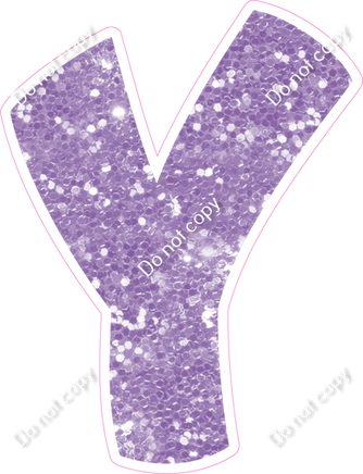 BBT 18" Individuals - Lavender Sparkle Y