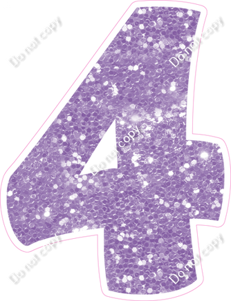 BBT 18" Individuals - Lavender Sparkle 4