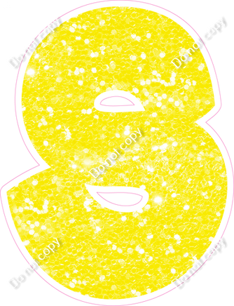 BBT 18" Individuals - Lemon Sparkle S