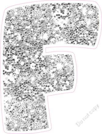 BBT 18" Individuals - Light Silver Sparkle F