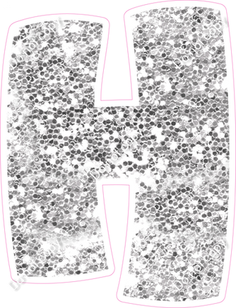 BBT 18" Individuals - Light Silver Sparkle H