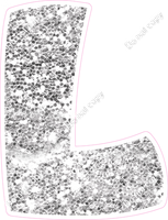 BBT 18" Individuals - Light Silver Sparkle L