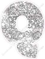 BBT 18" Individuals - Light Silver Sparkle Q