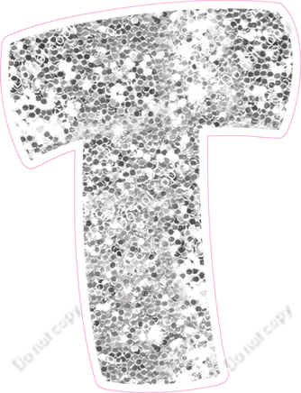BBT 18" Individuals - Light Silver Sparkle T